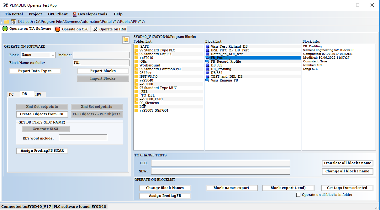 Tia Openess App screenshot