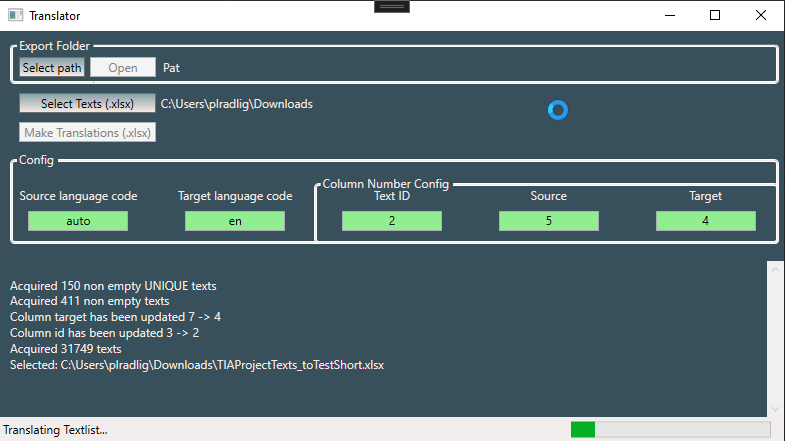 Translate App screenshot